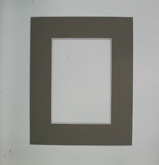 8 x 10 , White Core Single Matboard for 5 x 7