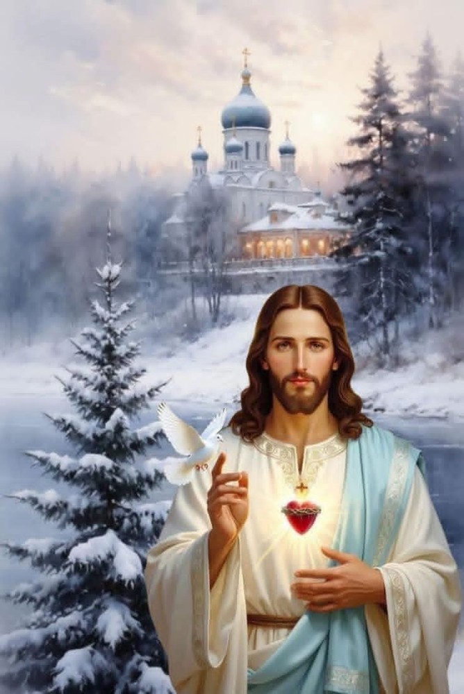 jesus christ wall art 8*10 religious christian faith god home decor print jesus