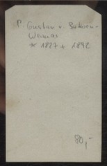 CdV portrait Prince Gustav of Saxony-Weimar-Eisenach – 11843