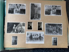 Old Photo Album Civilian with Flaws, Family Pre 1945 /27