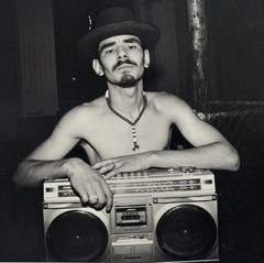 Ricky Flores Photo Jay And The Boom Box 1984 NYC Graffiti 28 / 50 signed