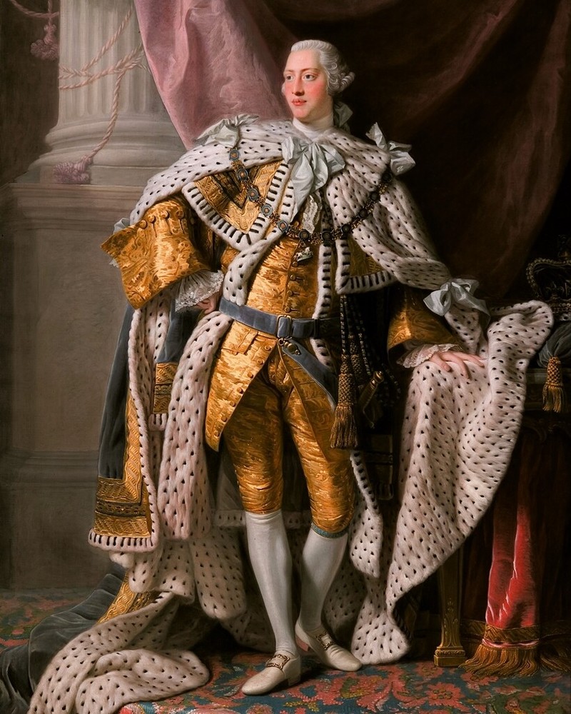 New Photo: Coronation Portrait of King George III of United Kingdom – 6 Sizes!