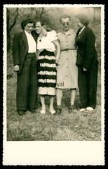 Travesty – crossdresser – men in women’s clothing – Jena gay – photo postcard 9x14cm