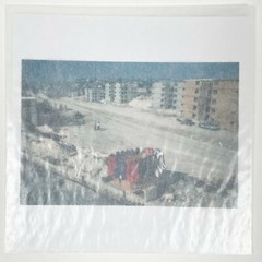 RARE Alex Webb SIGNED Magnum Print 6″ x 6″ Tijuana Mexico 1995