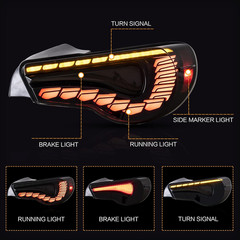 Tail Lights Assembly Fit for Toyota 86 2012-2020, Subaru BRZ 2013-2020, Scion FR