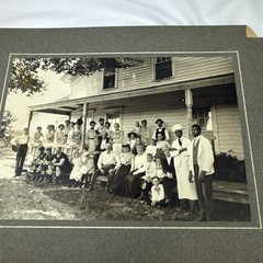 Vintage Early 1900’s Restaurant Owners Customers And Employees Photograph