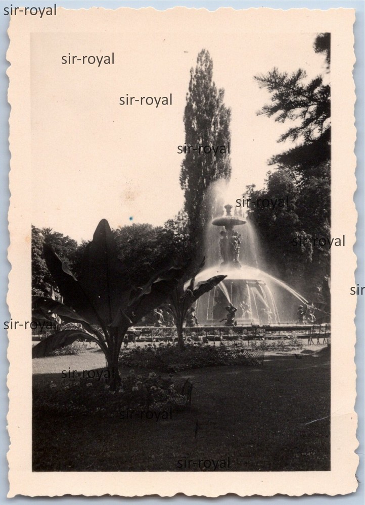 Graz 1935 – City Fountain – Austria 1930s – Photo 6x8cm