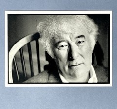 Seamus Heaney Art Photo Print Card By Jill Krementz 1996 Fotofolio 4.25”x6”