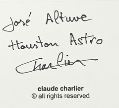 José ALTUVE HOUSTON ASTRO – Original photograph from the archive of Charlier