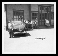 Dirty Fiat 1400 Car Vehicle in Fortezza 1957 – Italy 1950s – Photo 9x9cm