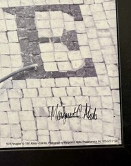 Framed Rare 1991 John Lennon «Imagine» Strawberry Fields Memorial Poster