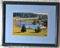 Framed & Matted Photograph by Susan Slapin WA. USA Aluminum Metal Print Signed
