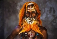 SIGNED – STEVE MCCURRY – Rabari tribal elder – 6″ x 6″ MAGNUM ARCHIVAL PRINT
