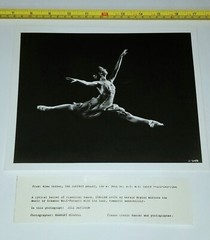 JOFFREY BALLET 8×10 HERBERT MIGDOLL PRESS PHOTO JILL DAVIDSON DANCE VTG DANCER
