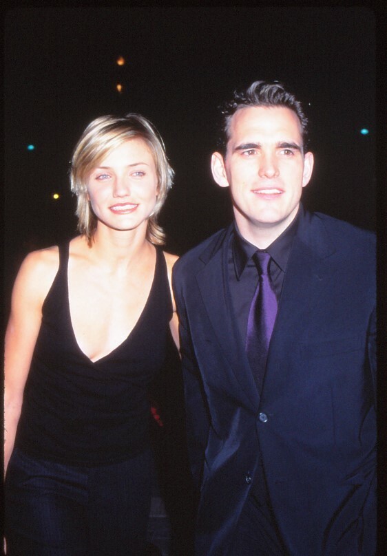 Slide Matt Dillon and Cameron Diaz 1997 KB Format Photographer P8-5-4-3