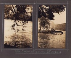 Photo Album 63 Photographs, View Karl Marx City / Chemnitz, Flood 1954,