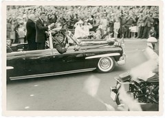 President John F. Kennedy Visits Germany Ludwig Ehrhardt Vintage 6/24/1963