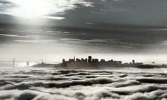 SAN FRANCISCO SUNRISE Jesse Kalisher Art Photography B+W Golden Gate, Bridges