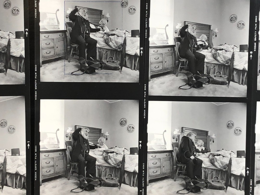 NEWLY FOUND Hendrickson PHOTO Contact Sheet Proof & Negatives IN-HOUSE DR. VISIT