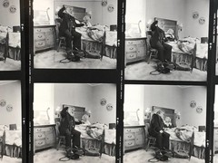 NEWLY FOUND Hendrickson PHOTO Contact Sheet Proof & Negatives IN-HOUSE DR. VISIT