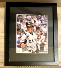 DEREK JETER Original Framed and Matted Giclee print edition of 20.