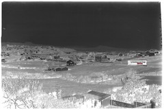 Bidart Landscape, Vintage Glass Photo Plate, Black & White Negative 10X15 CM