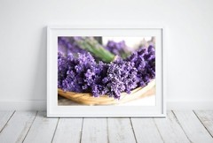 Dried Lavender Flower Bowl Wall Art Photography Print
