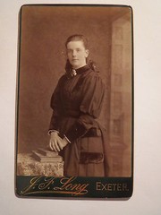 Exeter – Standing Woman in Dress – Portrait / CDV England