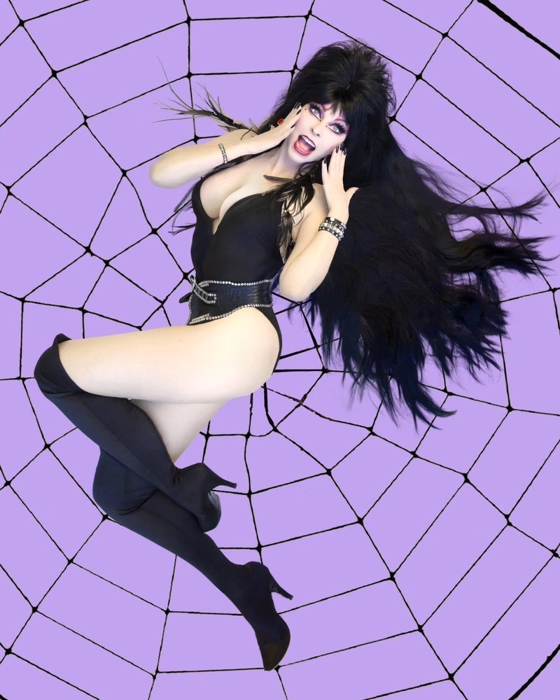 Elvira Cassandra Peterson 8×10 Photo Art Print Sexy Model Onlyfans Halloween