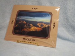 Images of the Grand Canyon by KV Johnson and JA Johnson, Picture with Mat