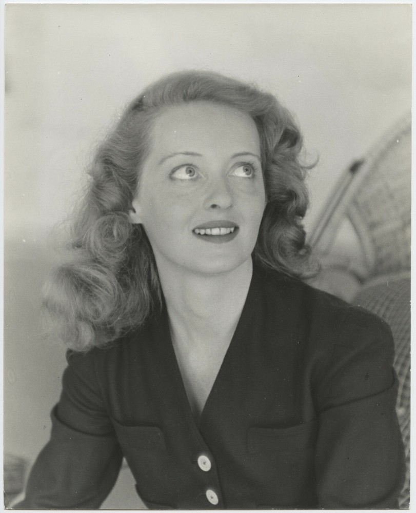 Alfred EISENSTAEDT: BETTE DAVIS for LIFE Mag., 1938 / VINTAGE / STAMPED!