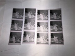 NEWLY FOUND Hendrickson PHOTO Contact Sheet Proof & Negatives IN-HOUSE DR. VISIT