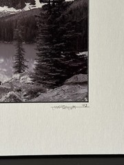 Photograph Moraine Lake, Banff Matted & Signed By Photographer