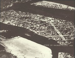 NEWPORT BEACH Scene on Balboa Island 1930 VINTAGE Photo Print 1484 11″ x 14″