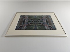 ART – Original Christine Thomas Abstract Photograph 25×19 Framed 35mm Modern Art