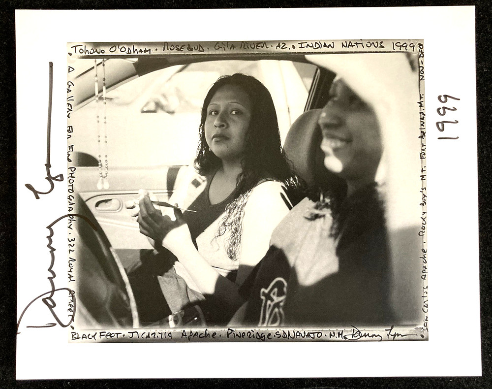 SIGNED Danny Lyon – Indian Nations – A Gallery For Fine Photography 8×10 Print