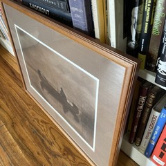 Edward Curtis Canoe Duck Hunter Photo Print Jean Antony Du Lac Hand Signed