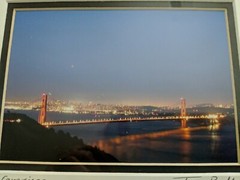 San Francisco Photograph May 15 2003 915 PM Toney Burkhart Signed by Artist