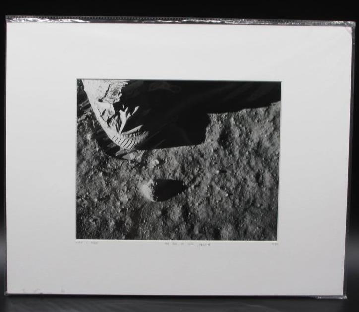 Edwin E Aldrin Pas sur la lune Apollo 11 NASA Space Moon YellowKorner Photograph