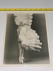 JOFFREY BALLET 8×10 HERBERT MIGDOLL PRESS PHOTO CYNTHIA GIANNINI DANCE TYPE 1 BW