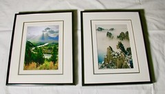 2 Framed , Signed & Numbered Photographs by King Wu