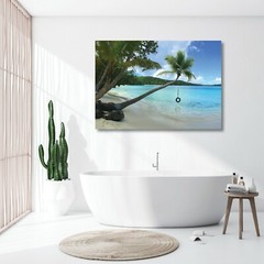Oppenheimer Beach Tire Swing Photo, St John USVI, Beach Photography Art Print