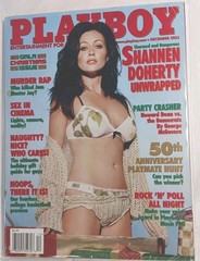 Playboy Magazine December 2003 Shannen Doherty 50th Ann. Playmate Hunt – B-7-L