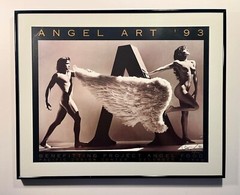 RARE 1993 Greg Gorman ANGEL ART Limited Edition 30/500 Signed Autographed Poster