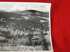 Vintage 1930’s/40’s Colorado Silver Gelatin Photo Mt. Evans Echo Lake
