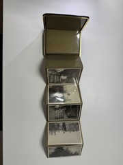 Antique Pocket Photo Album «Leporello» – Genuine Leather – Circa 1930/40s