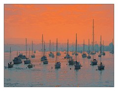 Sunset In Santa Catalina Harbor 12″ x 16″ Fine Art Print Photography