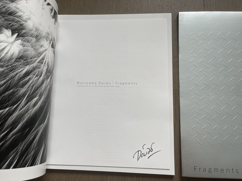 🎈SIGNED Daido Moriyama – Fragments: Representation of 1964-1998, Japan, RARE