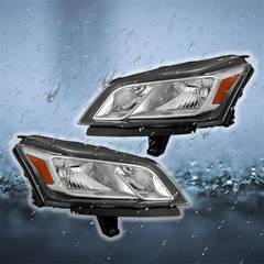 Headlights Assembly Headlamps Left & Right Side Replacement for T-Raverse 2013-2