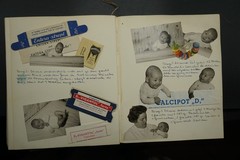 Photo album Wuppertal Krefeld child wafers advertising Friesland Norderney boy picture